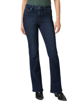 Petites Laurel Canyon High Rise Bootcut Jeans in Bespoke by PAIGE