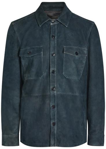 Peyman suede overshirt by PAIGE