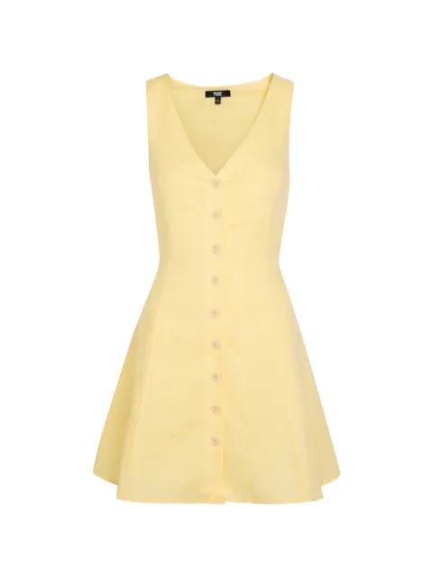 Raye V-neck mini dress by PAIGE