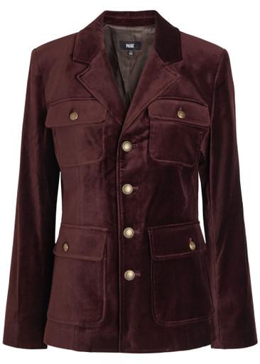 Reign velvet jacket by PAIGE