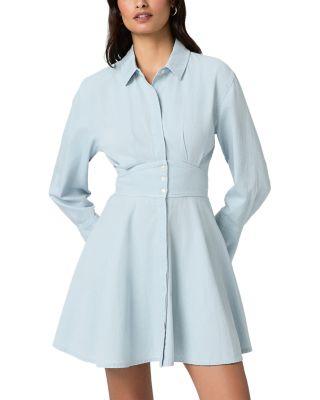 Sandrine Structured Waist Dress by PAIGE