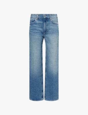 Sasha 32in Wide-Leg Denim Jeans by PAIGE