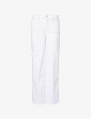 Sasha High-Rise Wide-Leg Denim Jeans by PAIGE