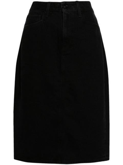 Siren denim midi skirt by PAIGE