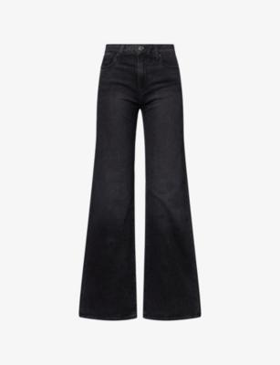 Sofia Mid-Rise Flared Denim Jeans by PAIGE Sofia Mid-Rise Flared Denim Jeans by PAIGE