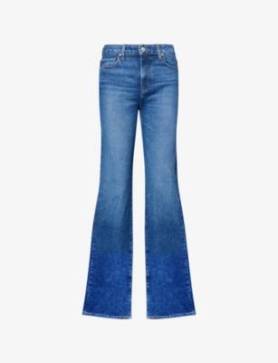 Sofia Mid-Rise Flared Denim Jeans by PAIGE