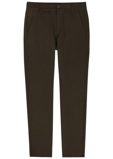 Stafford slim-leg jersey trousers by PAIGE