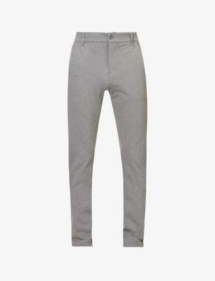 Stafford slim-leg mid-rise stretch-woven trousers by PAIGE