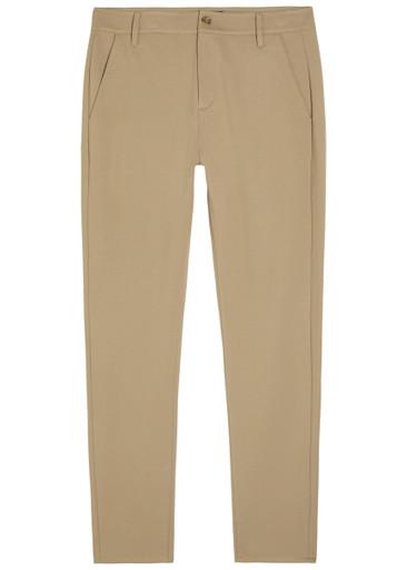 Stafford slim tapered-leg jersey trousers by PAIGE