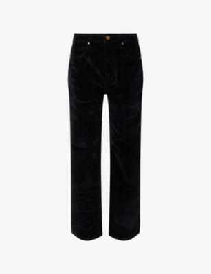Stevie Straight-Leg Modal and Cotton-Blend Jeans by PAIGE
