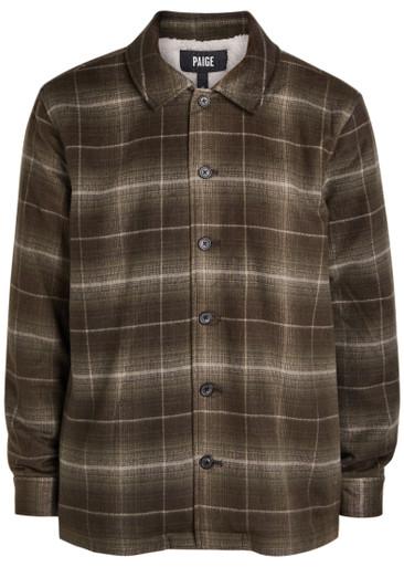 Telford plaid flannel jacket by PAIGE