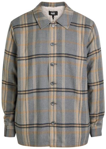 Telford plaid flannel jacket by PAIGE