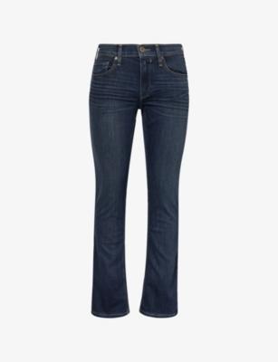Transcend Federal Slim Straight-Leg Stretch-Denim Jeans by PAIGE