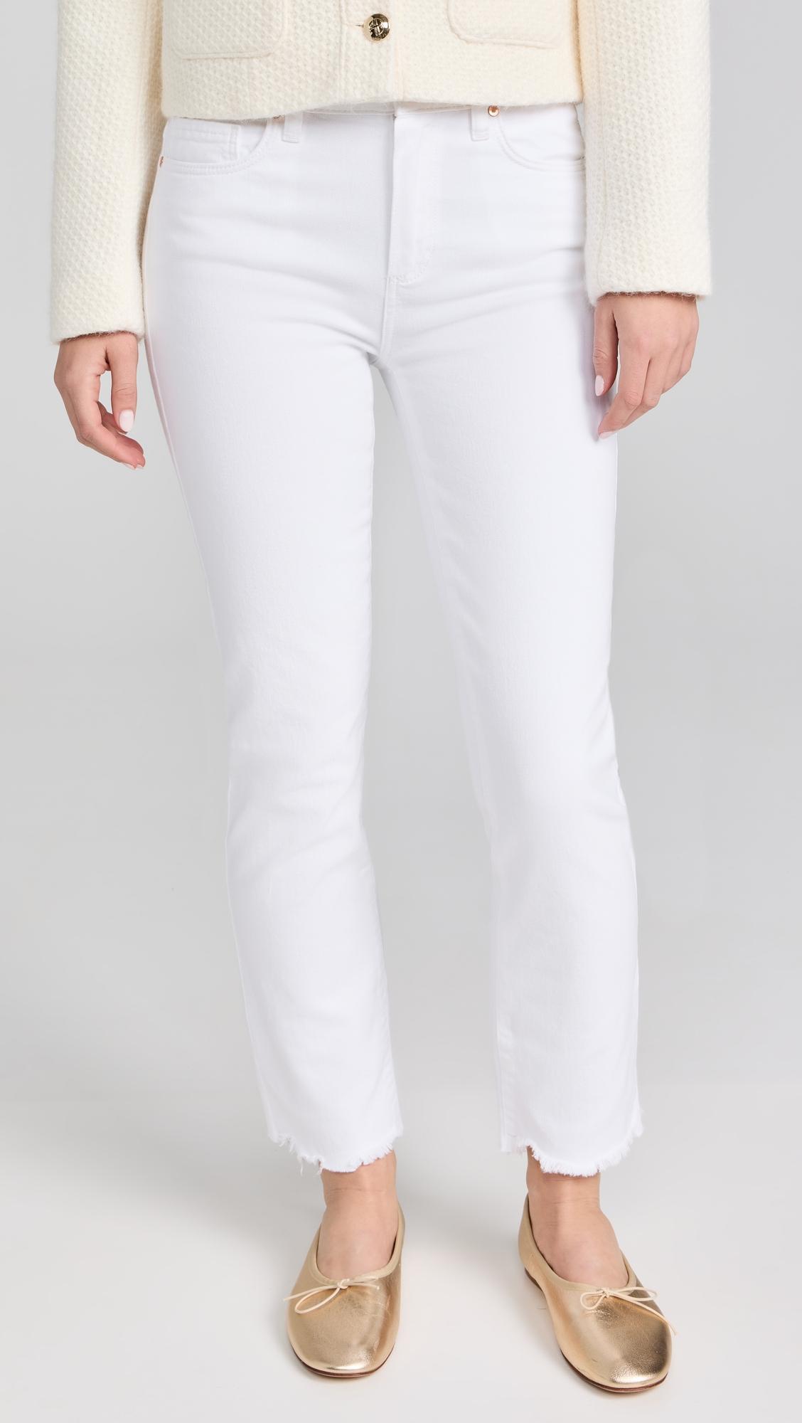 White Noise Grand Hem Jeans by PAIGE