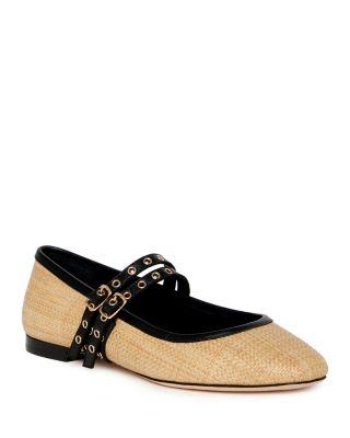 Women's Jackson Buckled Flats by PAIGE