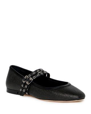 Women's Jackson Buckled Flats by PAIGE