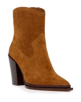 Women's Posey Suede Ankle Boots by PAIGE