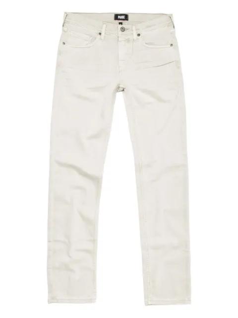 back-patch straight-leg jeans by PAIGE