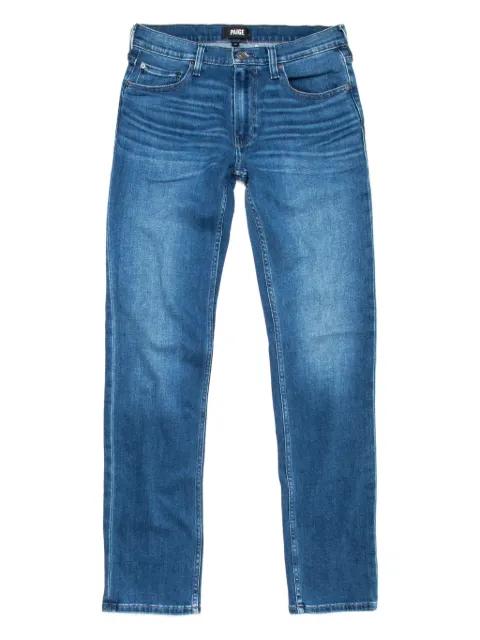 back-patch straight-leg jeans by PAIGE