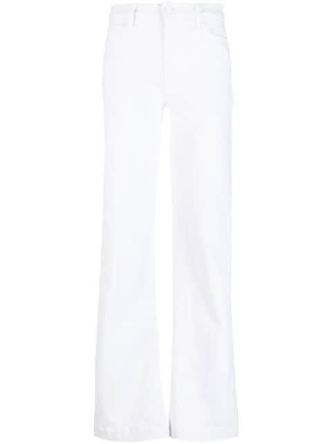 mid-rise straight-leg jeans by PAIGE