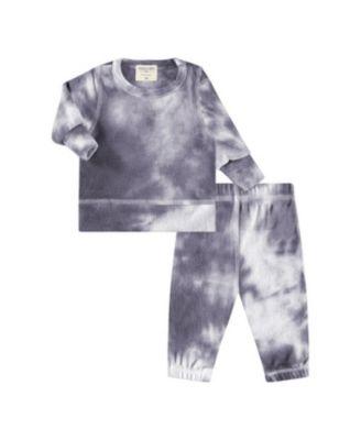 Unisex Hacci Loungewear Set in Tie Dye - Baby by PAIGELAUREN