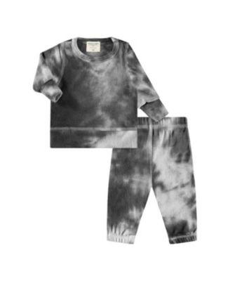 Unisex Hacci Loungewear Set in Tie Dye - Baby by PAIGELAUREN