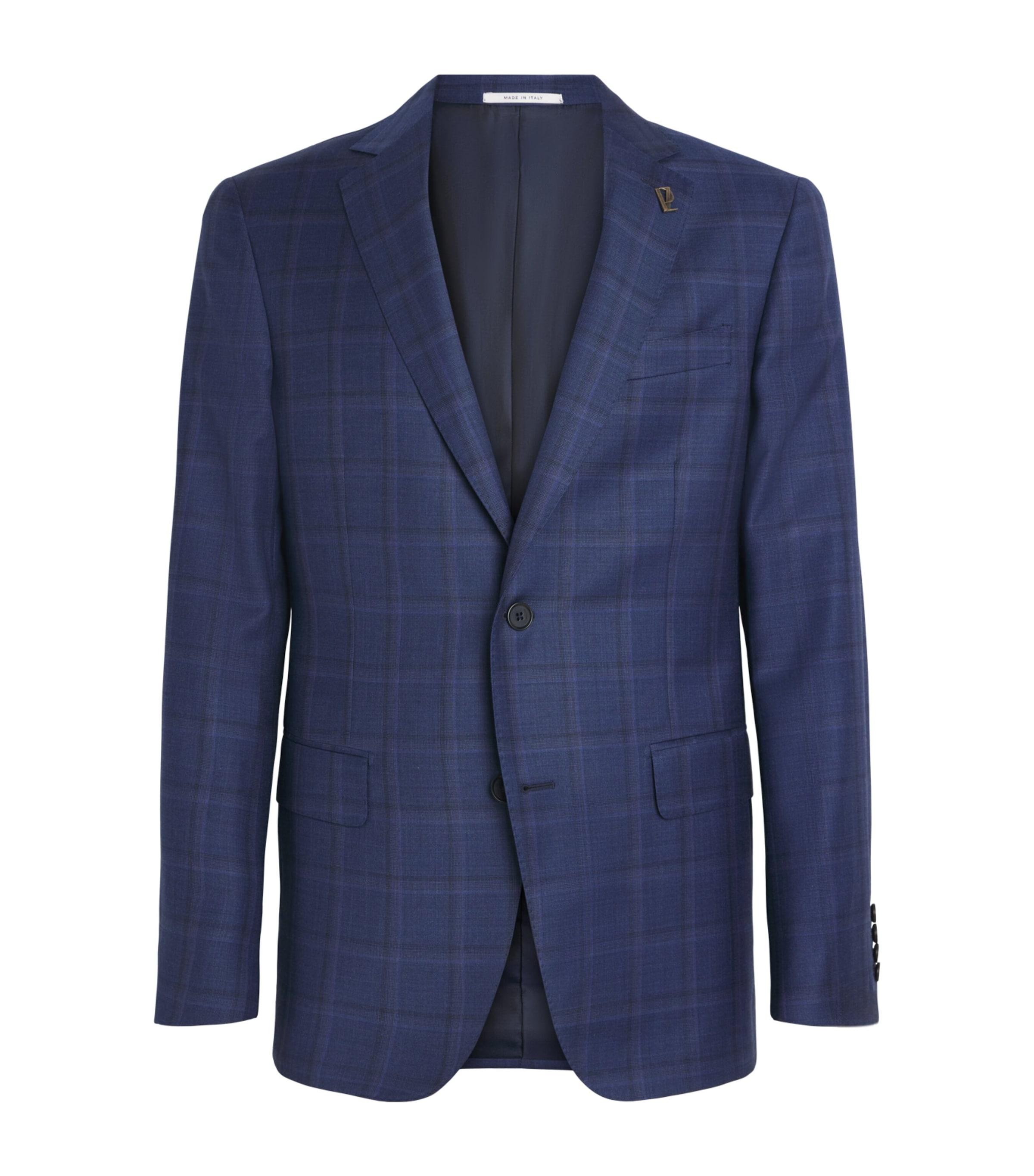 Pal Zileri Wool Check Blazer by PAL ZILERI