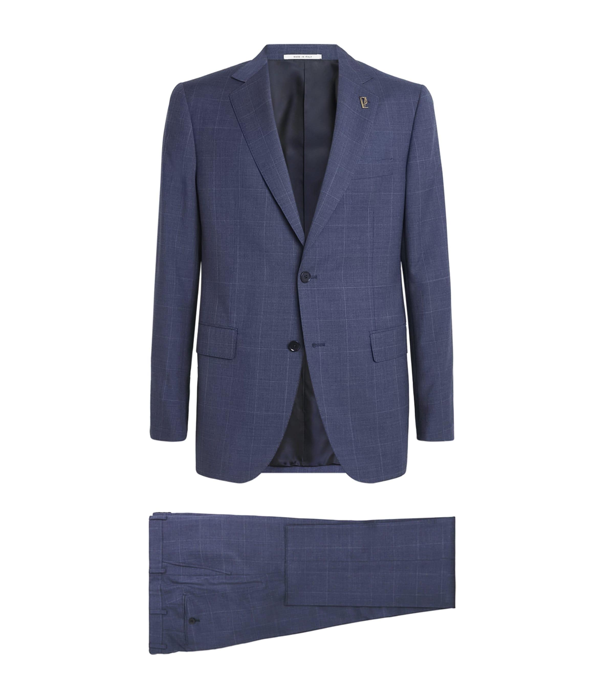 Pal Zileri Wool Check Vicenza 2-Piece Suit by PAL ZILERI