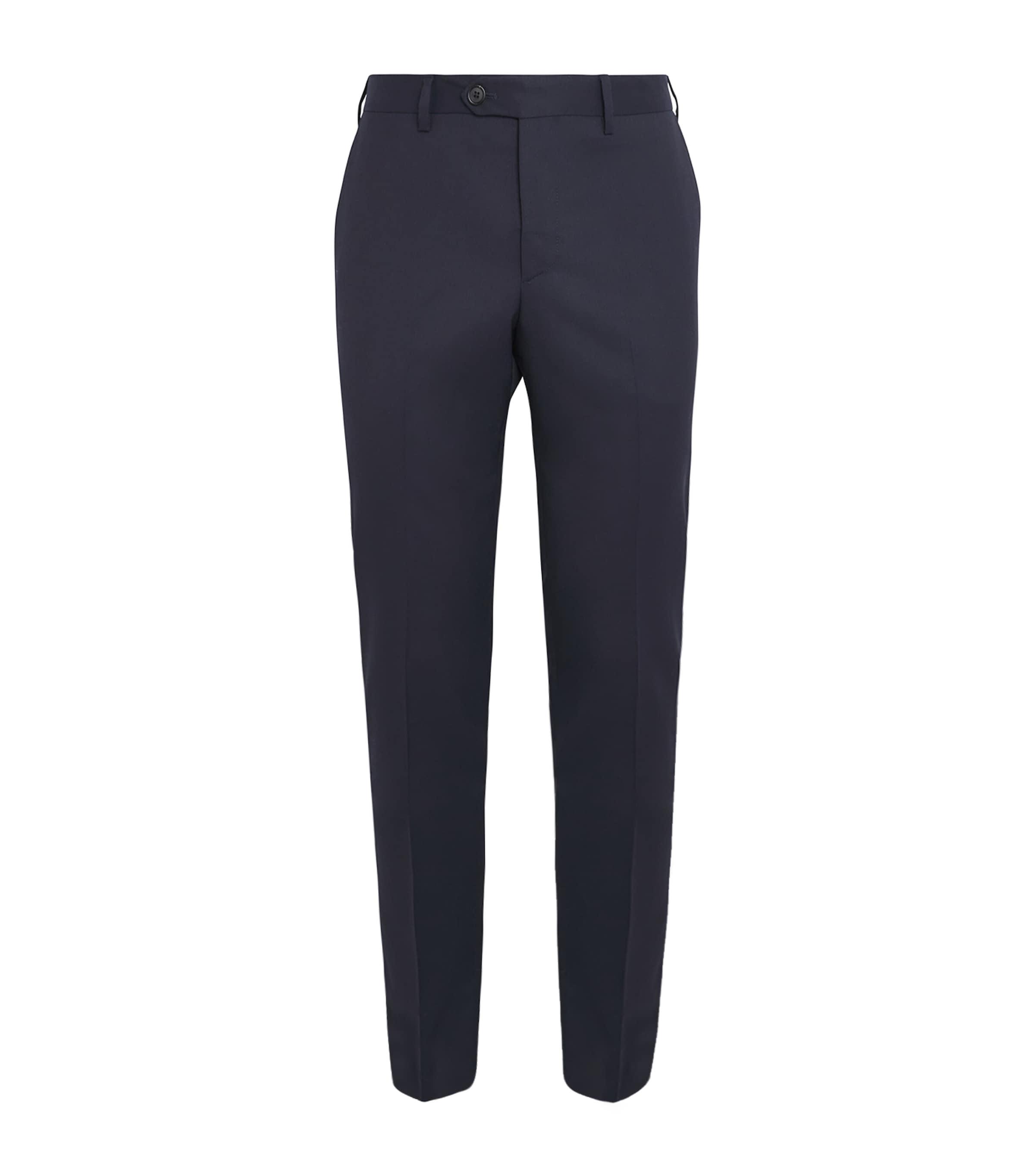 Pal Zileri Wool Slim Tailored Trousers by PAL ZILERI