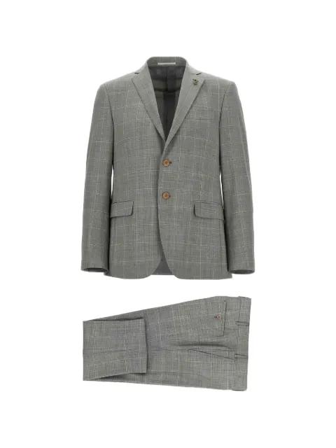 check-pattern suit by PAL ZILERI
