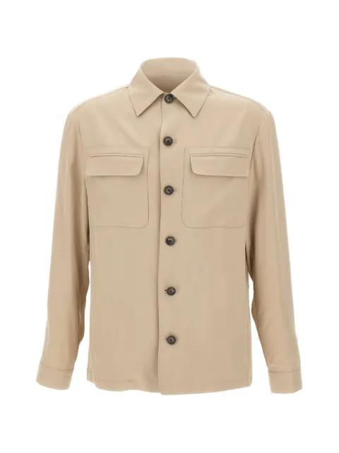 chest-pockets button jacket by PAL ZILERI