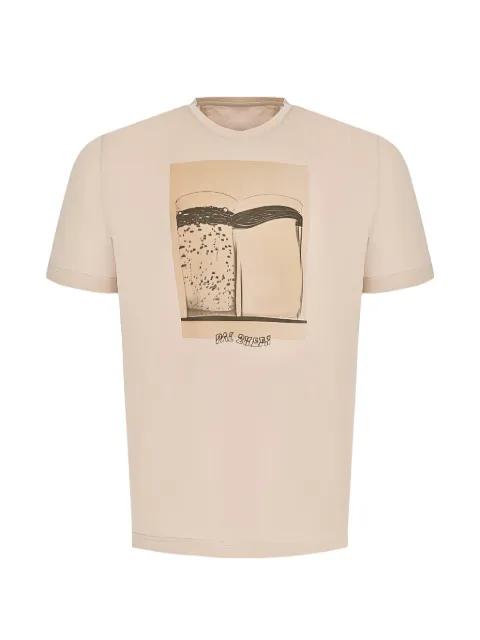 graphic crew-neck T-shirt by PAL ZILERI