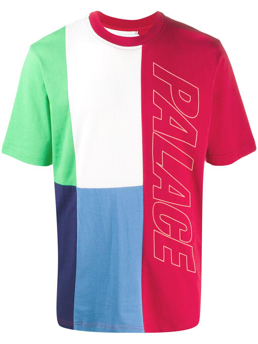 Flaggin colour-block T-shirt by PALACE