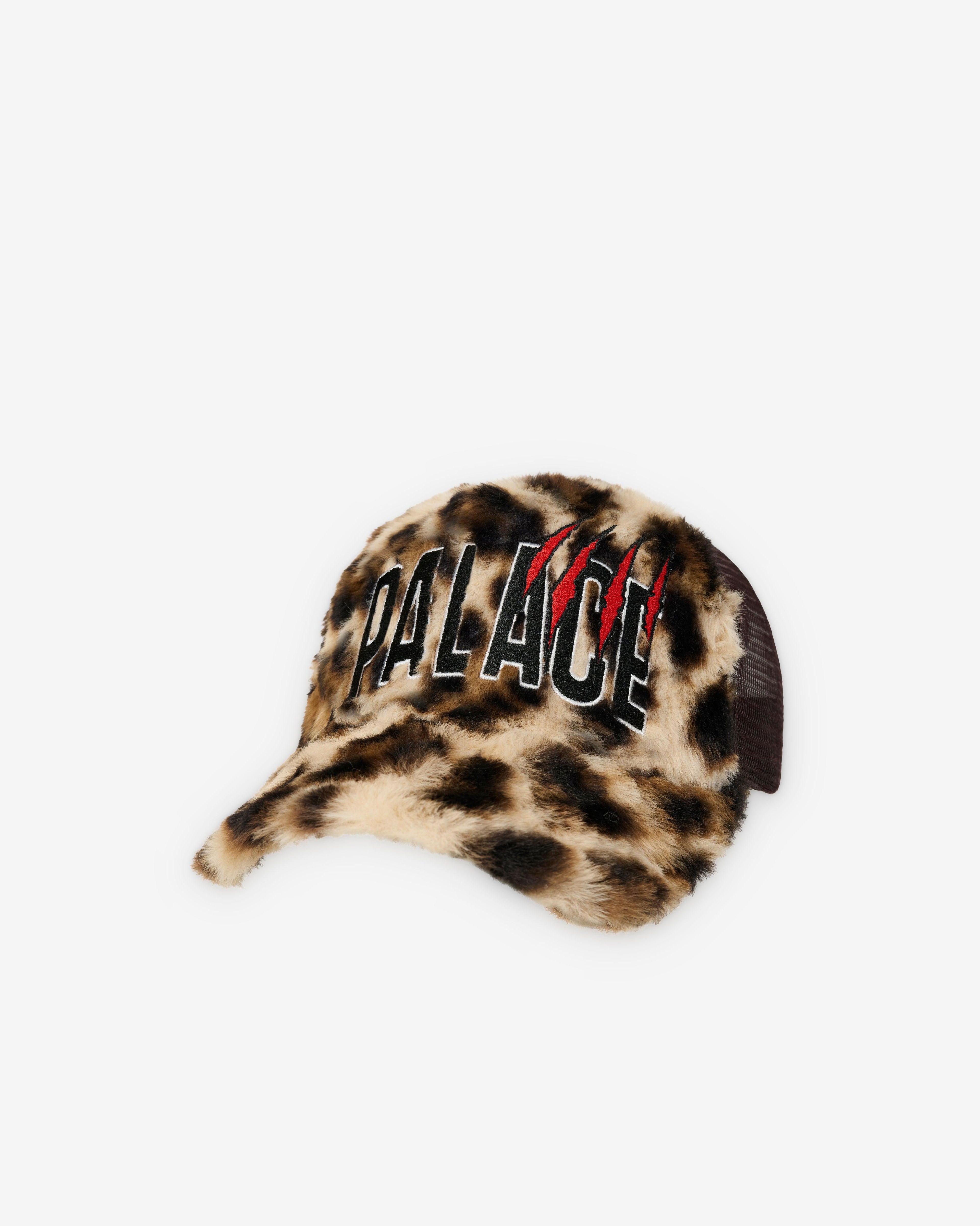 Palace - Claw Furry Trucker - (Leopard) by PALACE