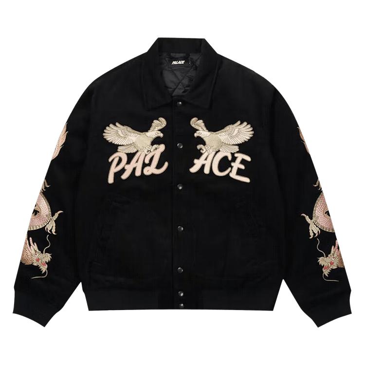 Palace Double Dragon Tour Jacket 'Black' by PALACE