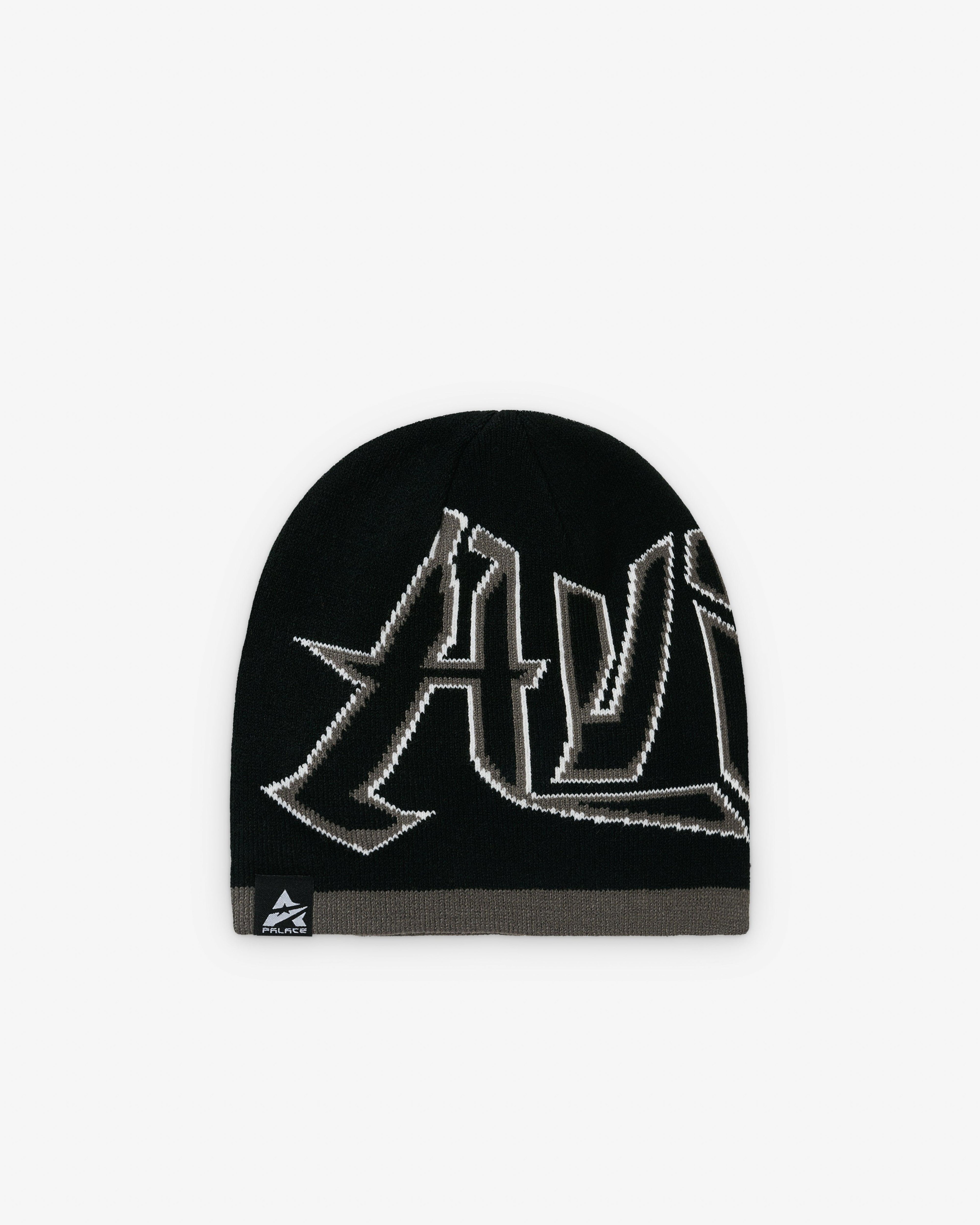 Palace - Men's Avirex Nein Cuff Beanie - (Black) by PALACE