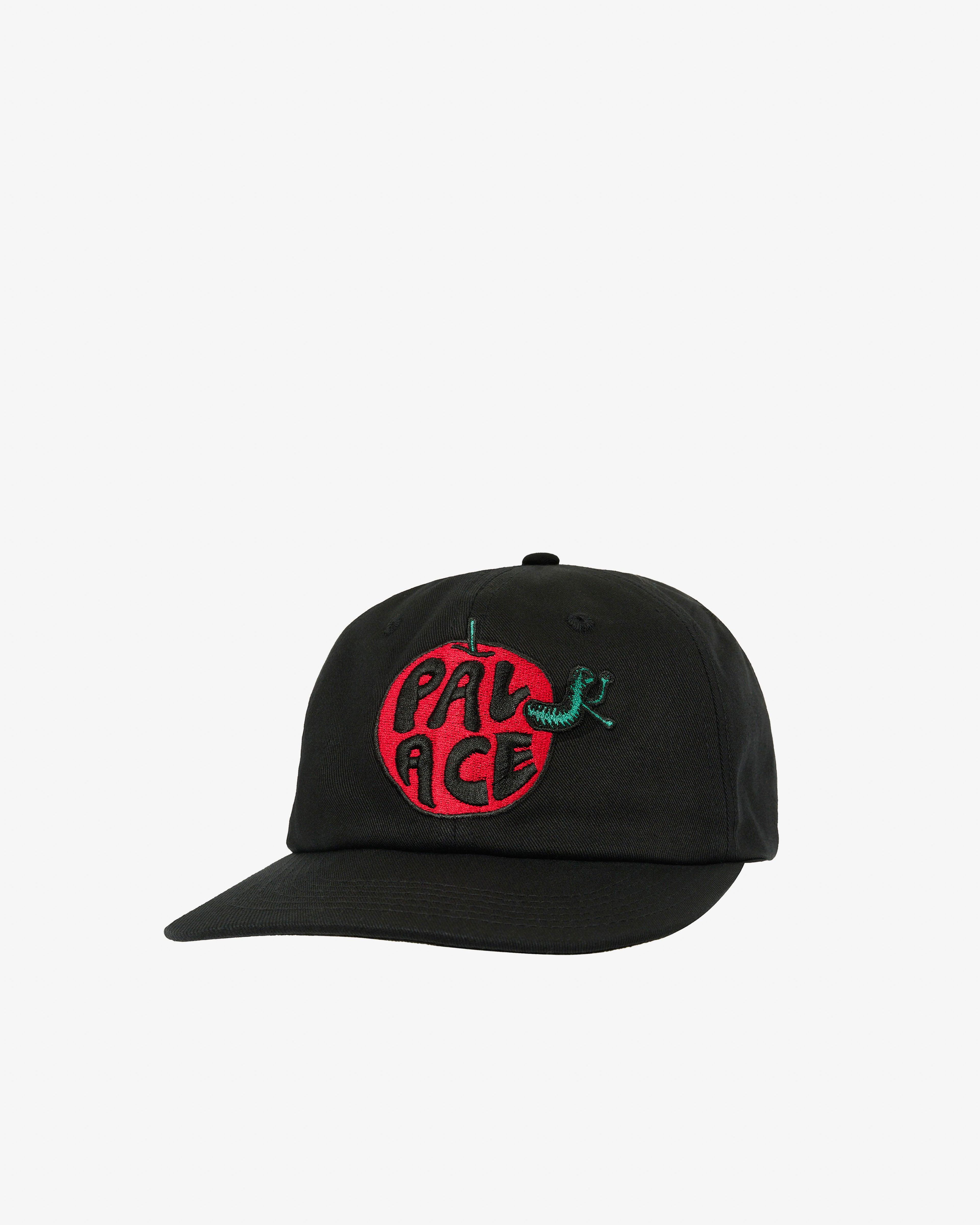 Palace - Men's Bad Apple Pal Hat - (Black) by PALACE Palace - Men's Bad Apple Pal Hat - (Black) by PALACE