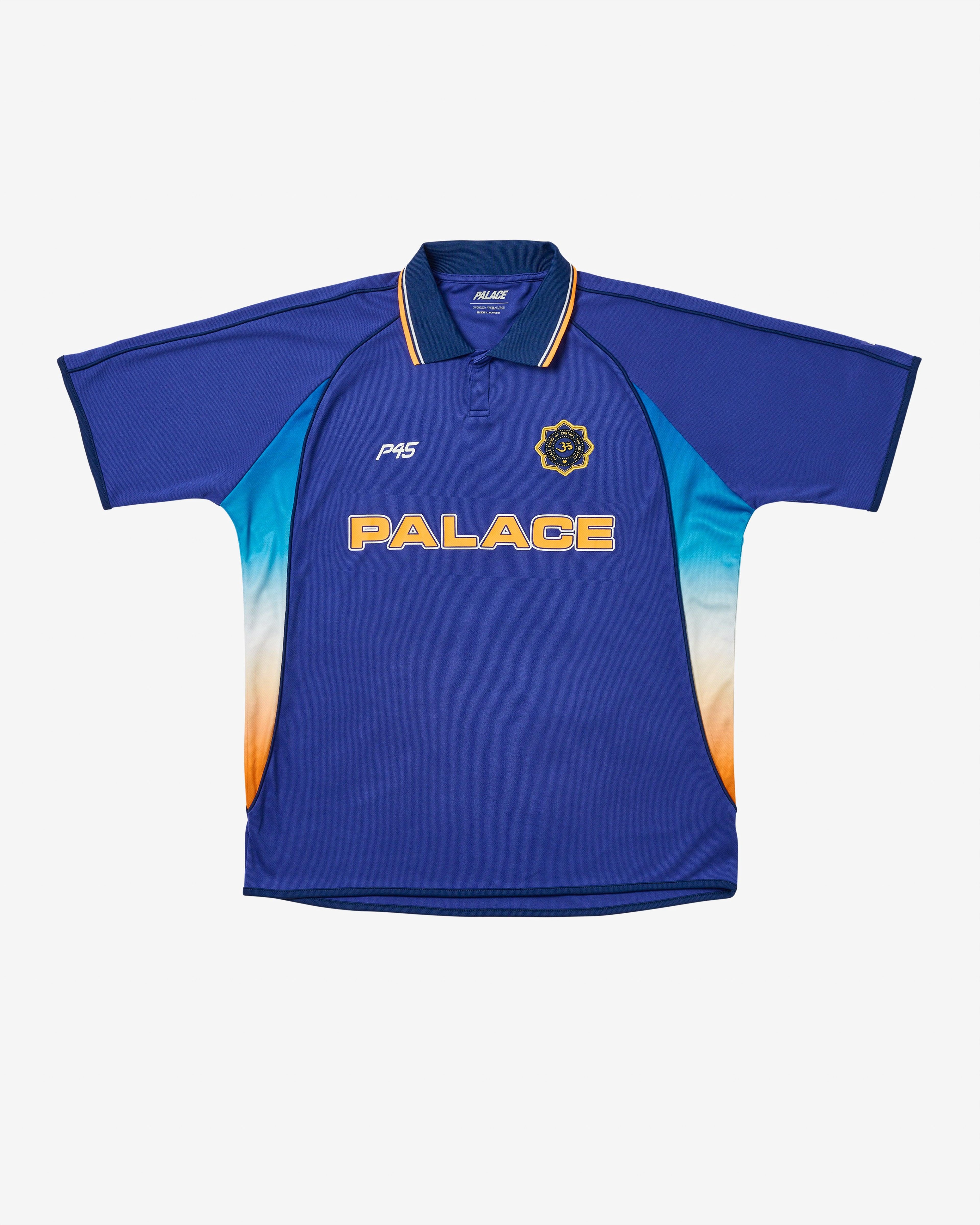 Palace - Men's Cricket Jersey - (Blue) by PALACE