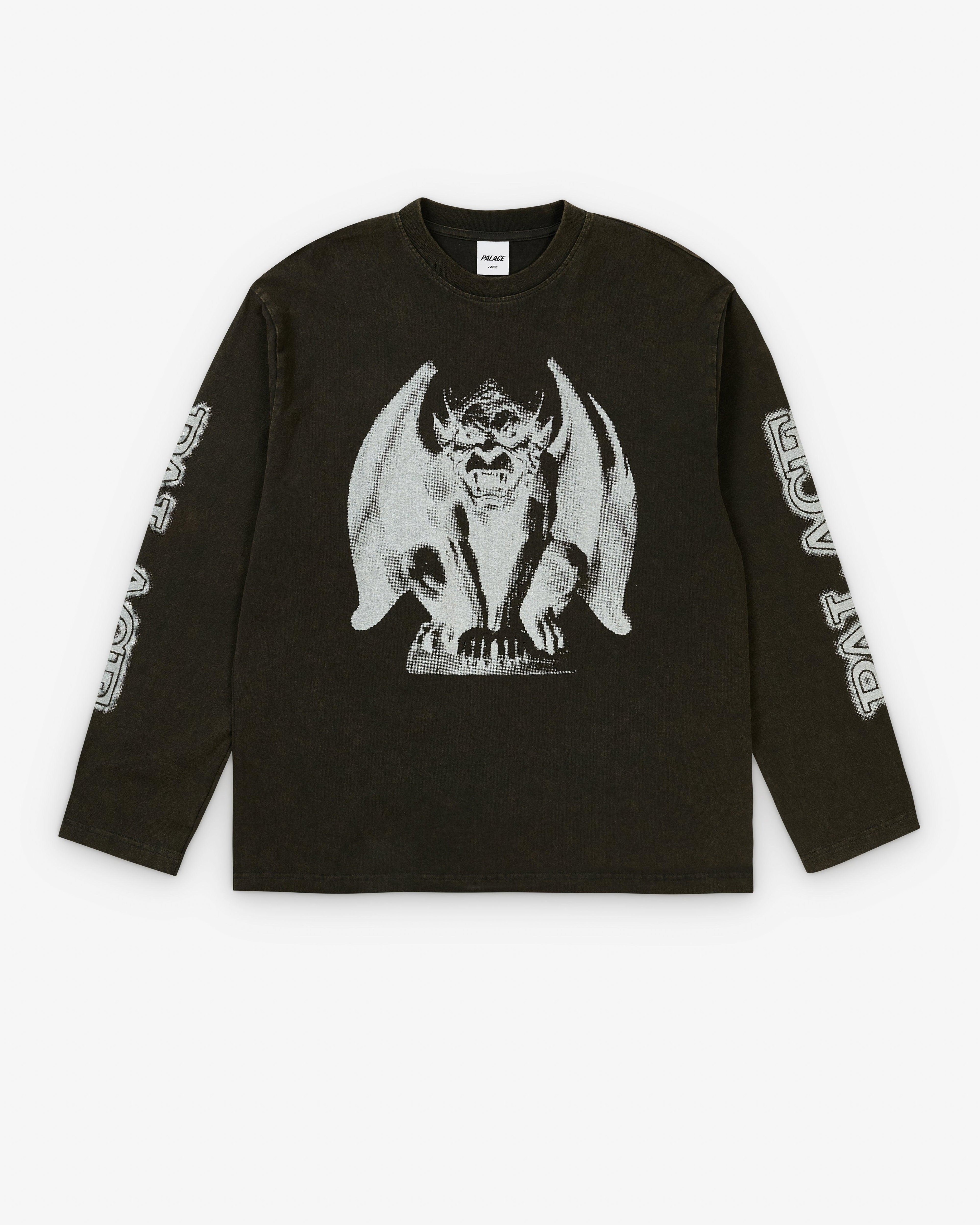 Palace - Men's Gargoyle Longsleeve - (Black) by PALACE