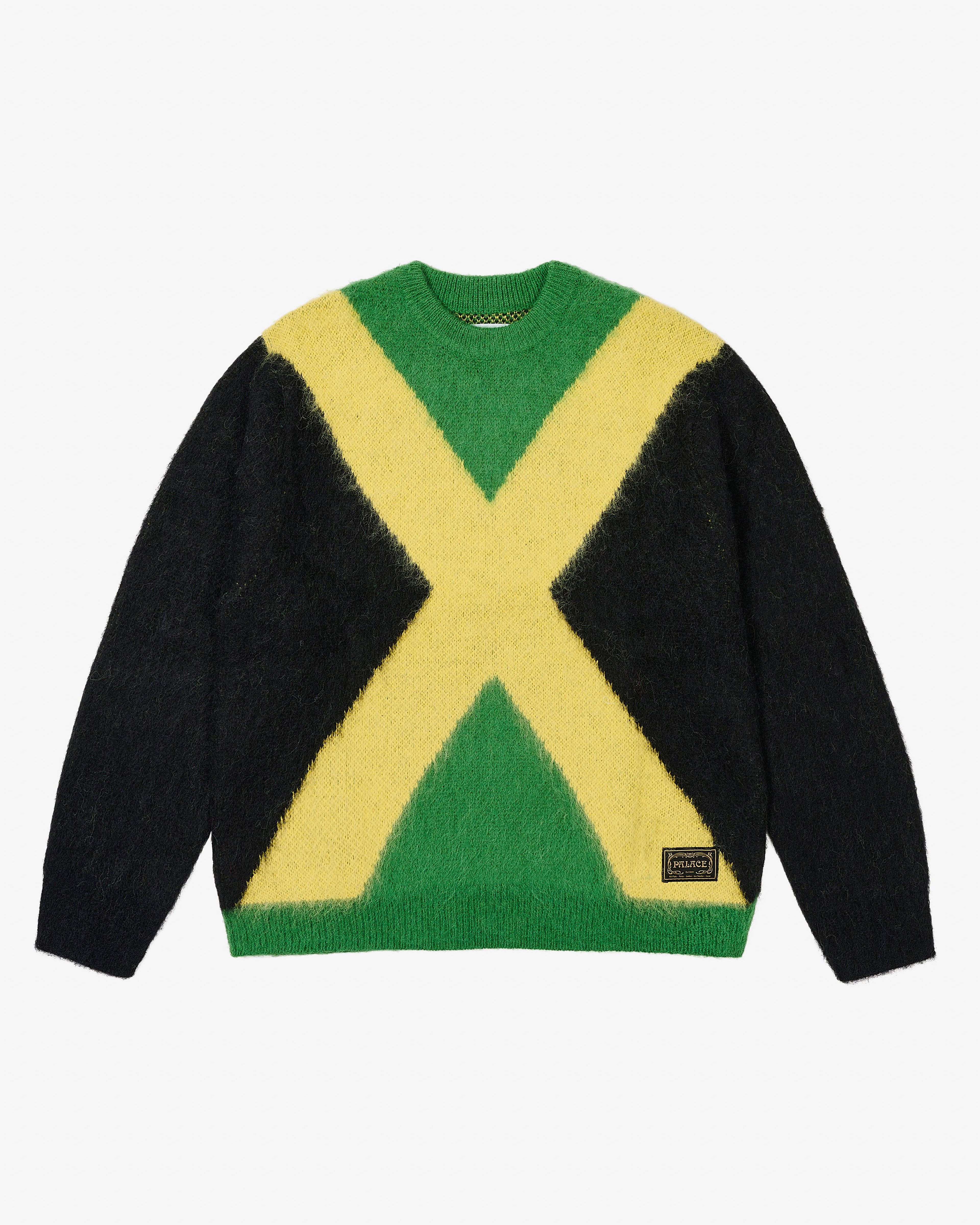 Palace - Men's Hairy Flag Knit - (Jamaica) by PALACE