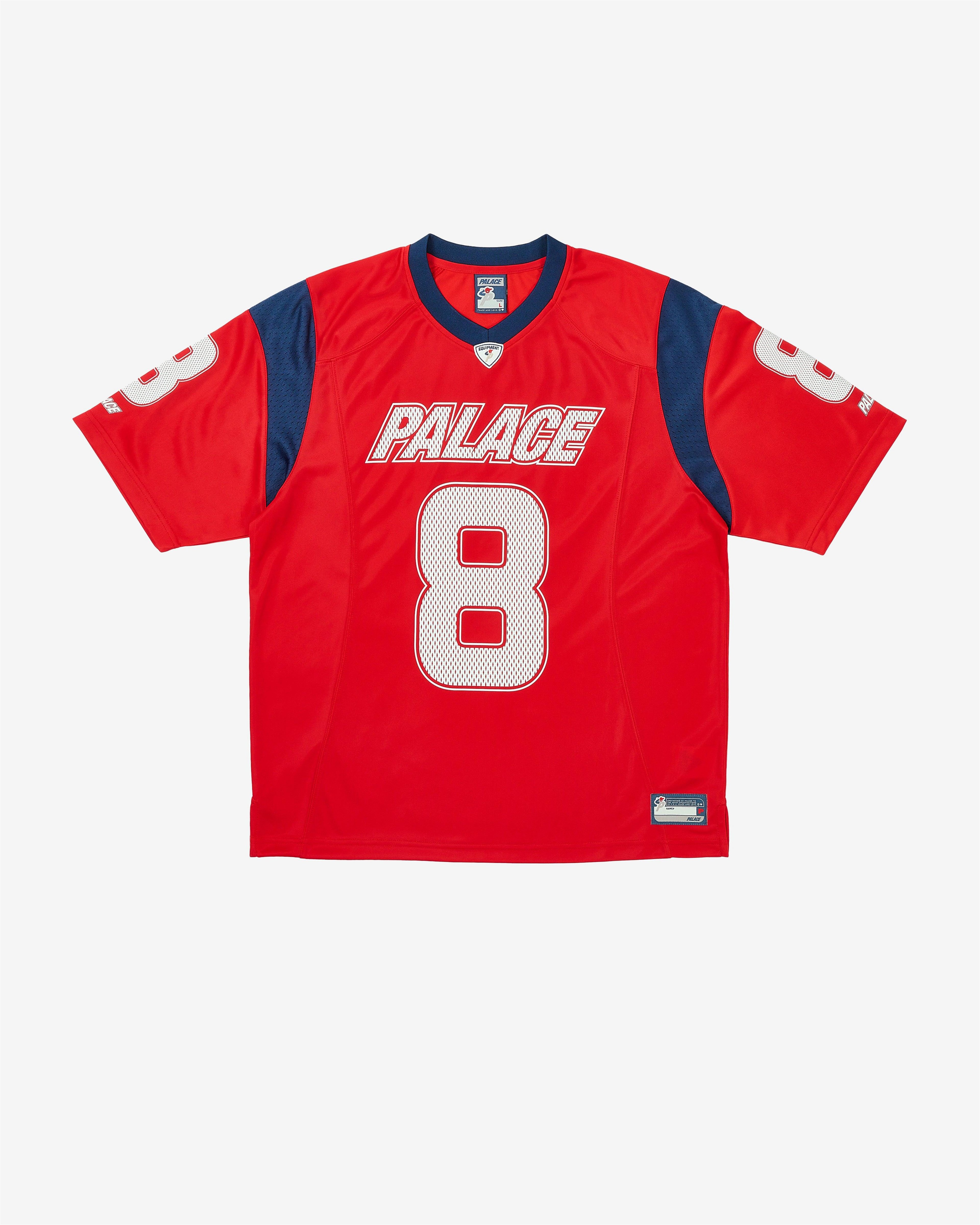 Palace - Men's Mesh Team Jersey - (Red) by PALACE