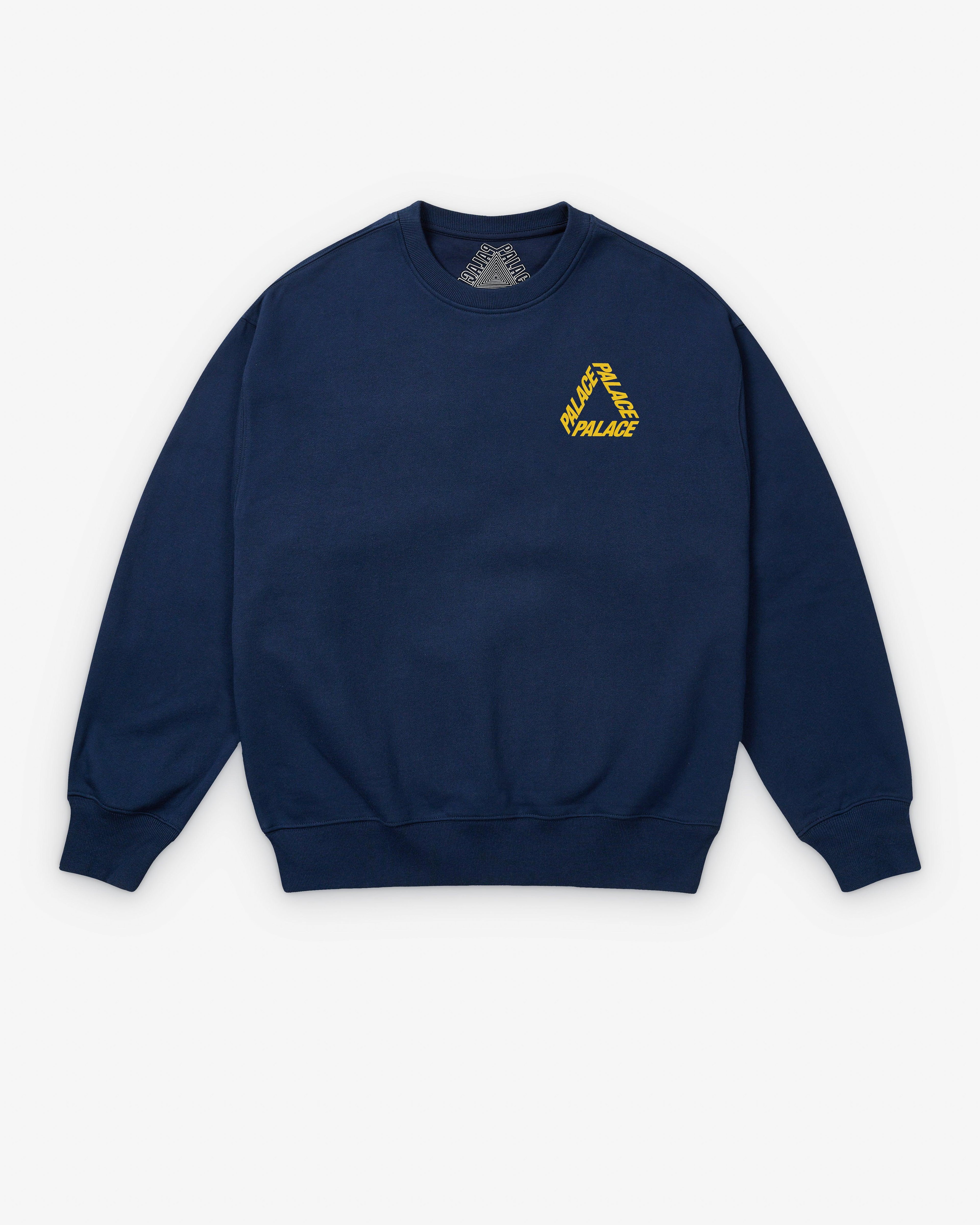 Palace - Men's OG P3 Crew - (Navy) by PALACE