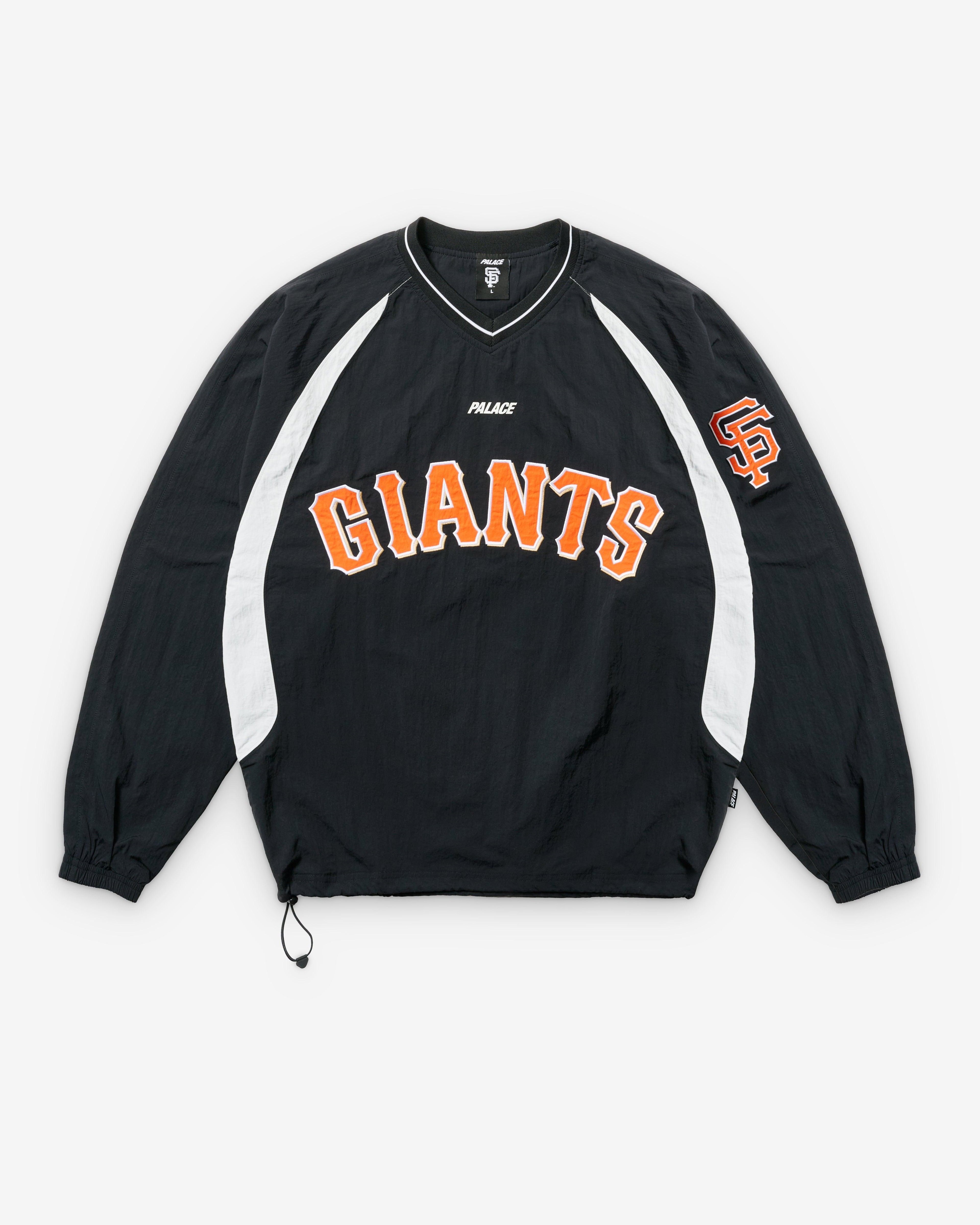 Palace - Men's Palace San Francisco Giants Shell Crew - (Black) by PALACE