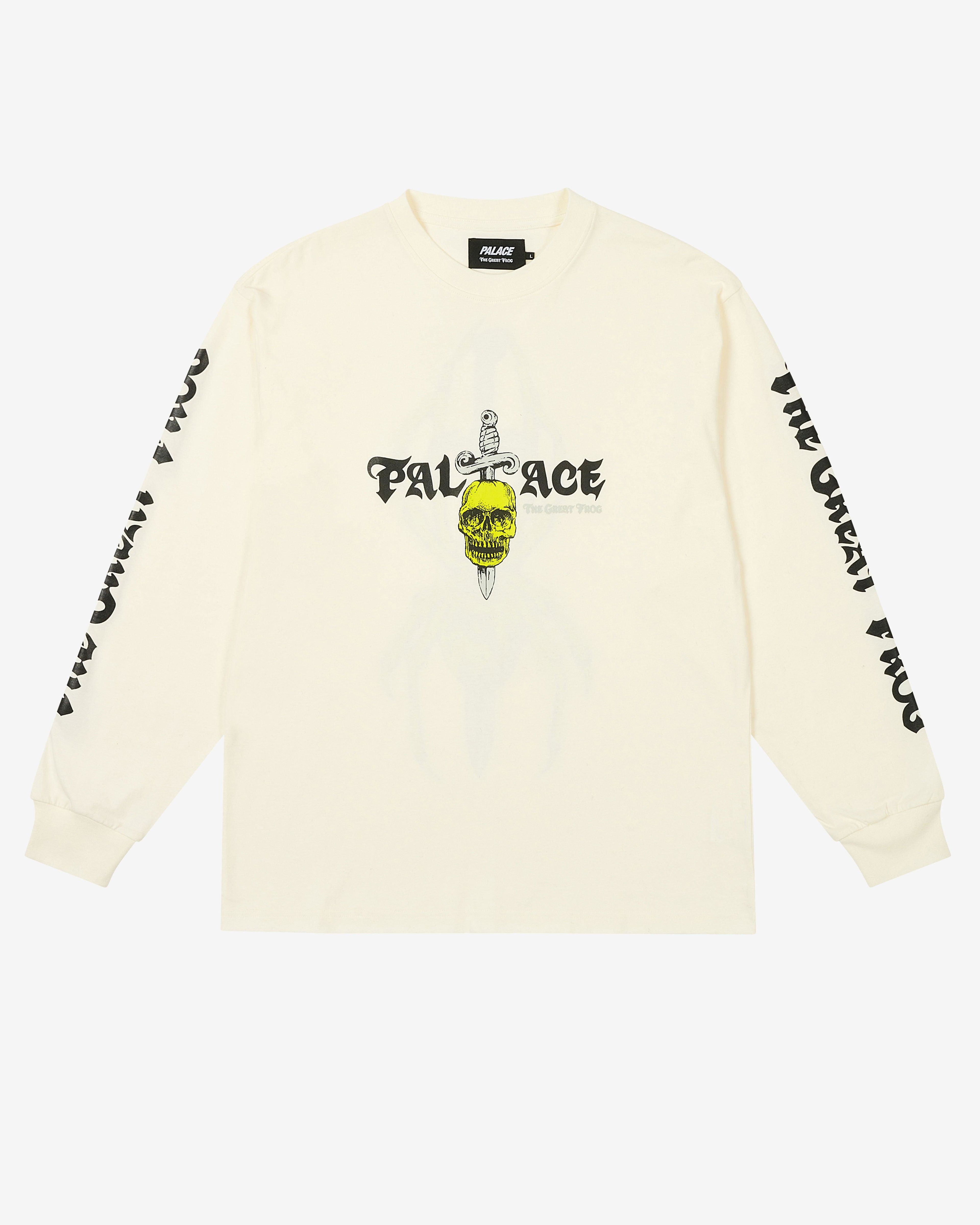 Palace - Men's Palace TGF Longsleeve - (White) by PALACE