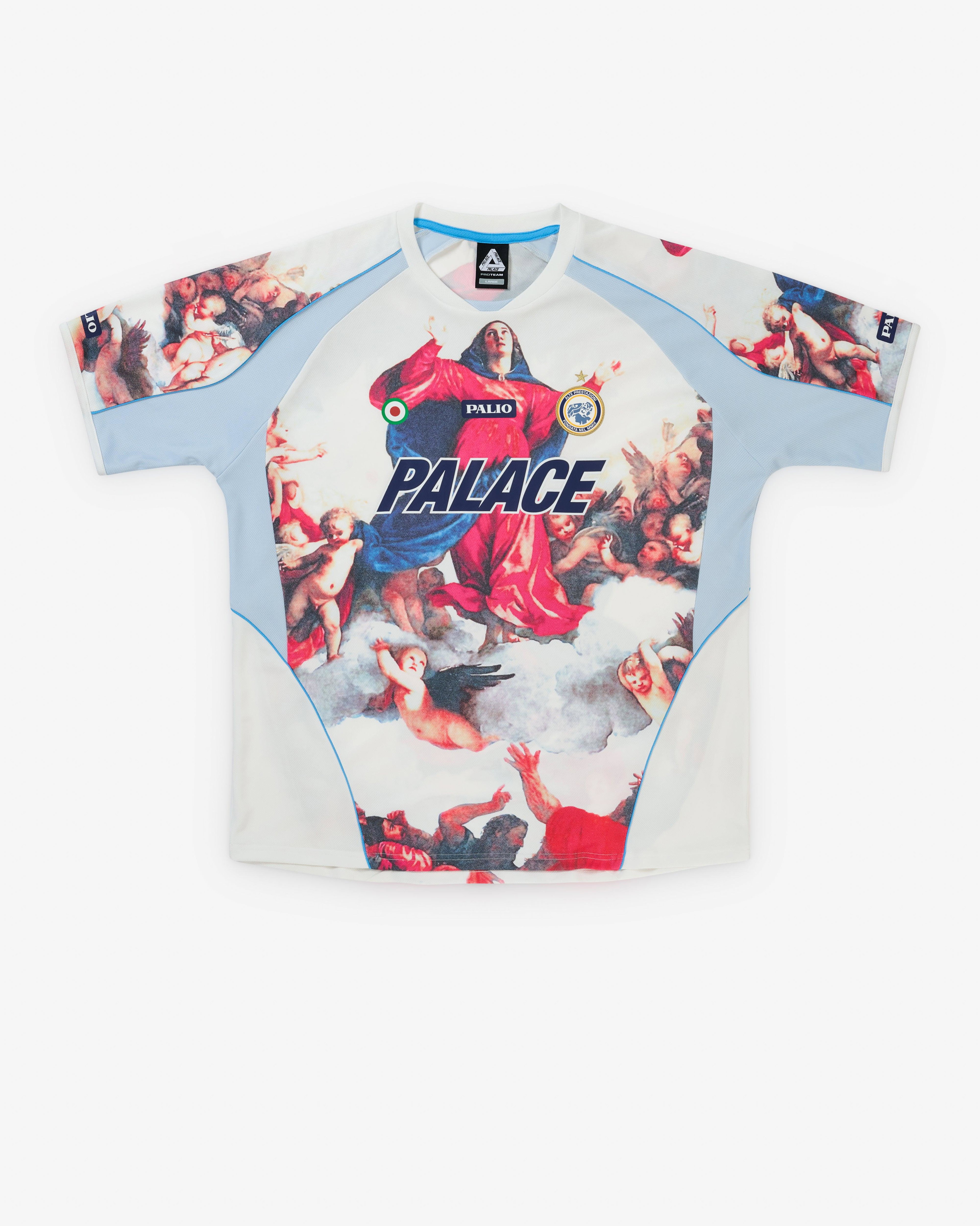 Palace - Men's Titian Jersey - (White) by PALACE