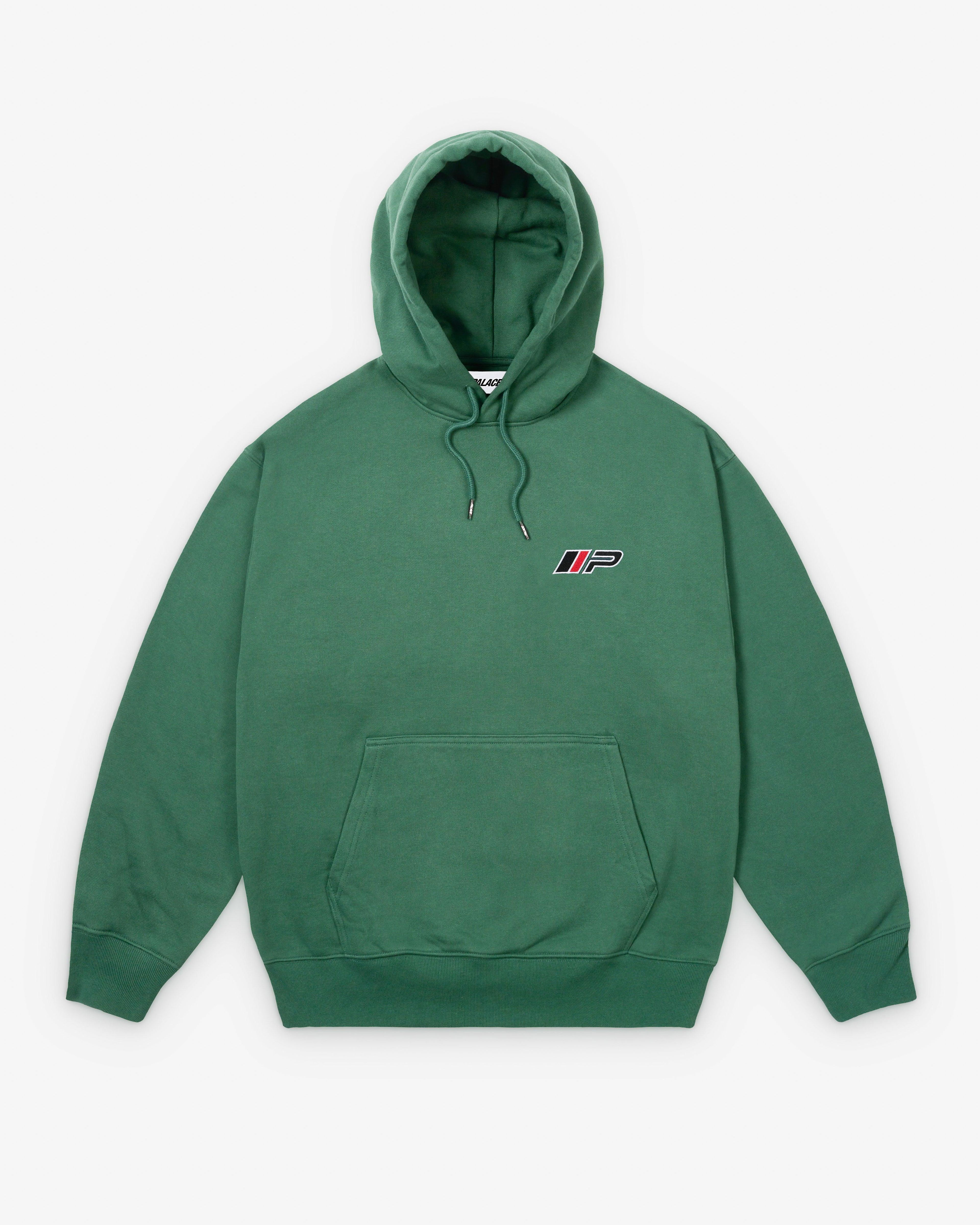 Palace - Performance Hood - (Racey Green) by PALACE