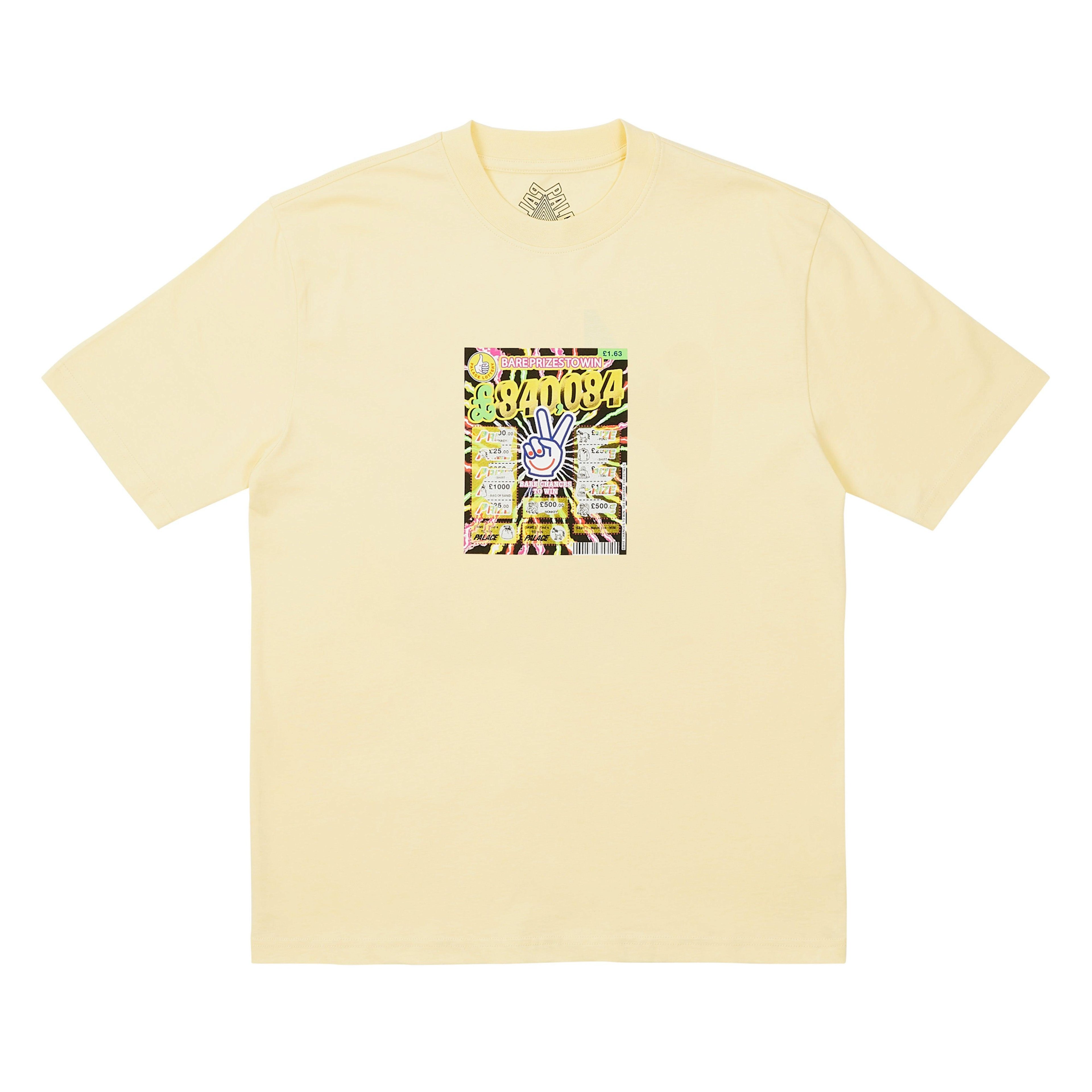 Palace - Scratchy T-Shirt - (Mellow Yellow) by PALACE