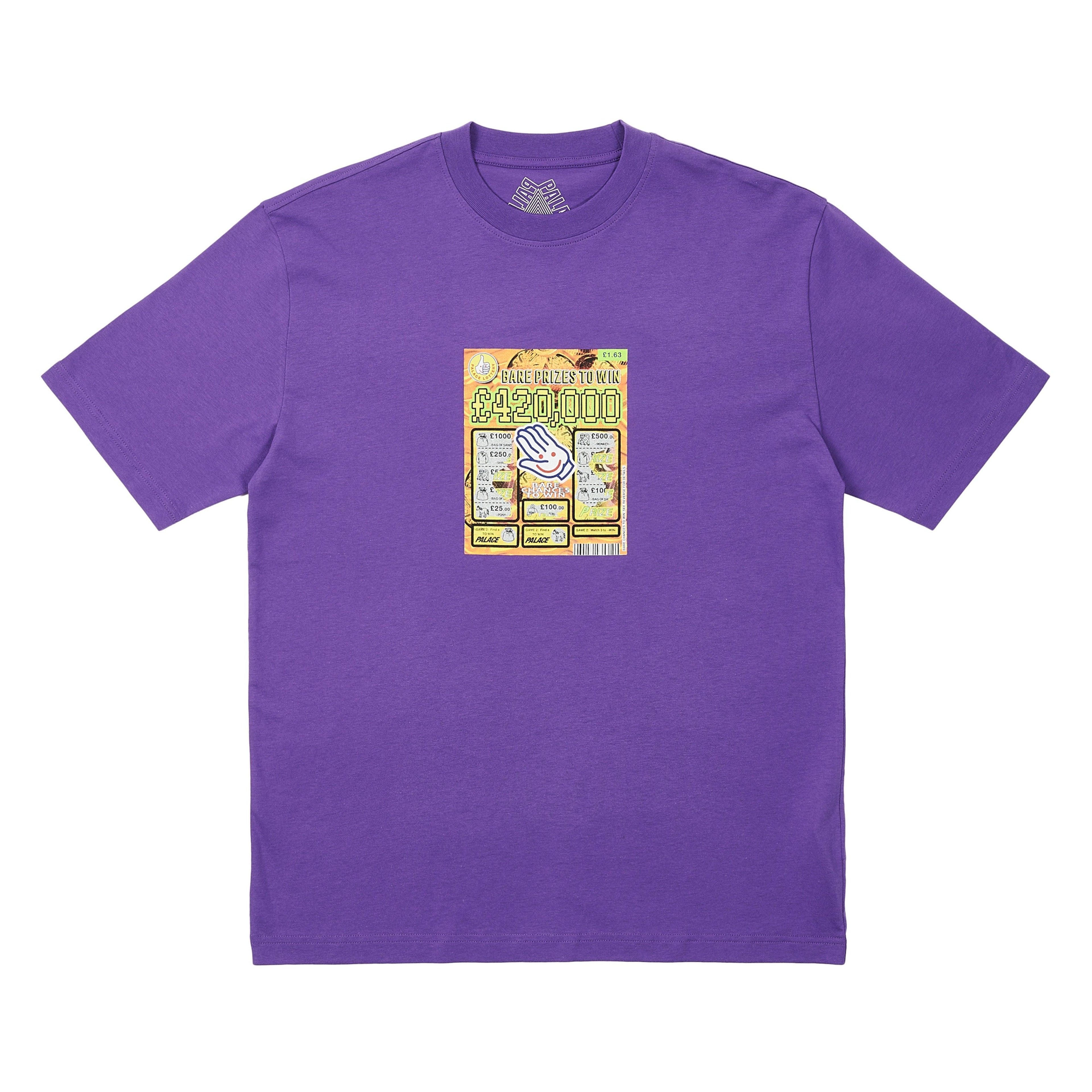 Palace - Scratchy T-Shirt - (Regal Purple) by PALACE