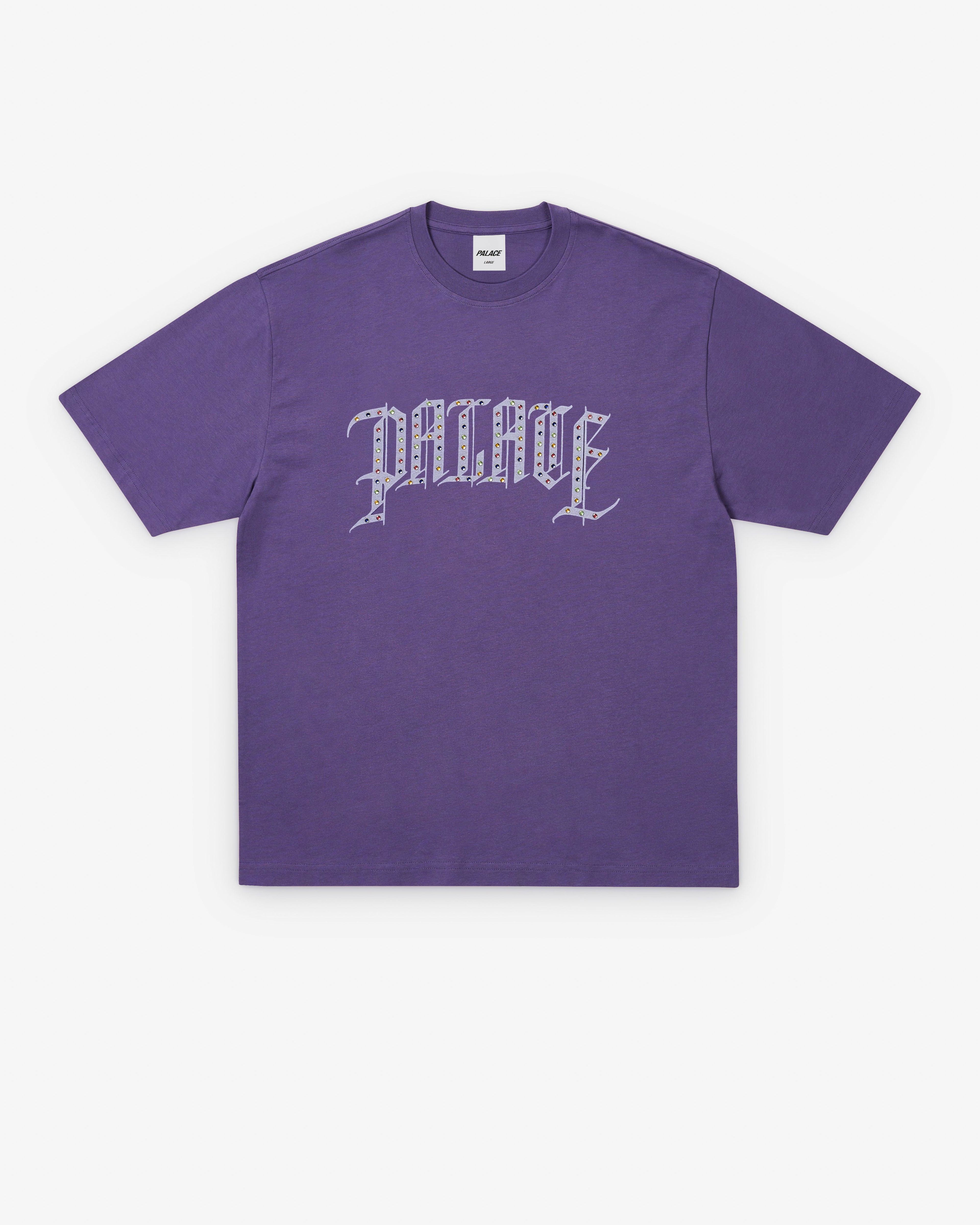 Palace - Stud-U-Like T-Shirt - (Purple) by PALACE