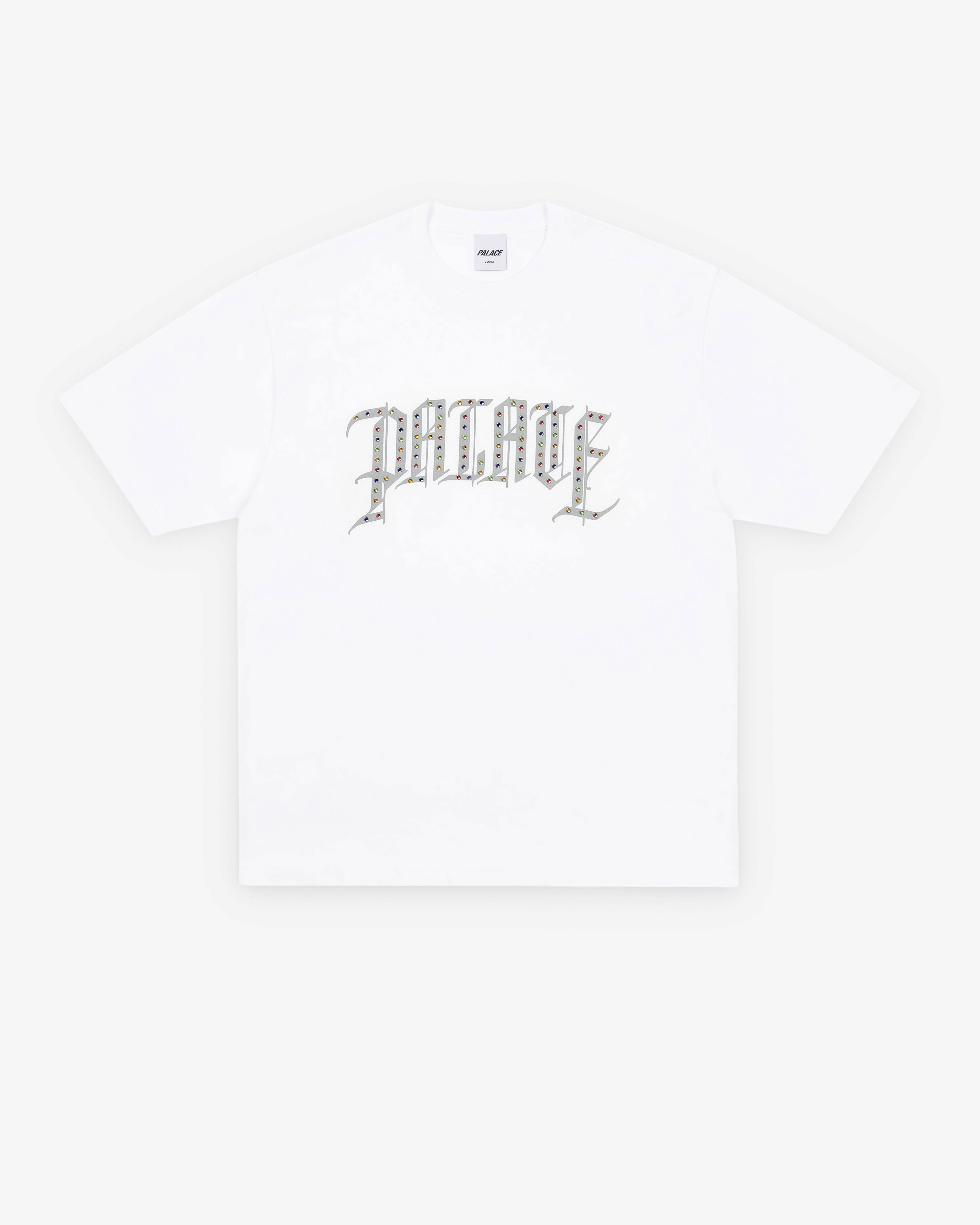 Palace - Stud-U-Like T-Shirt - (White) by PALACE